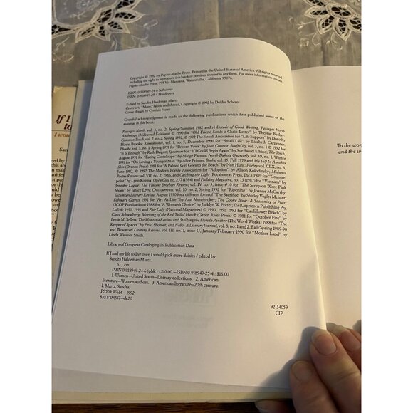 If I Had My Life to Live Over I Would Pick More Daisies Book - Picture 5 of 7